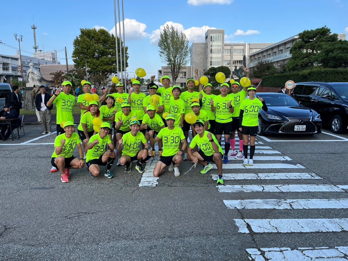 富山マラソンペースランナー
